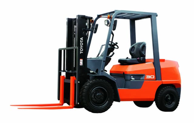 Toyota FDZN25 forklift at KAELE SRL